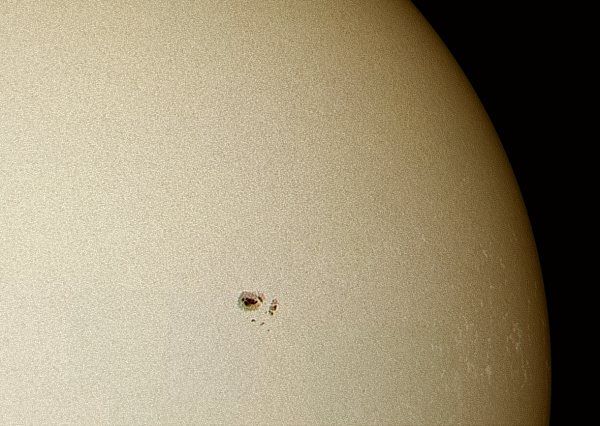 Солнце 22.02.23 - астрофотография
