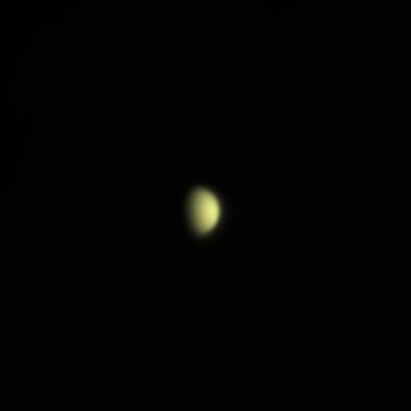 Дневная Венера - астрофотография