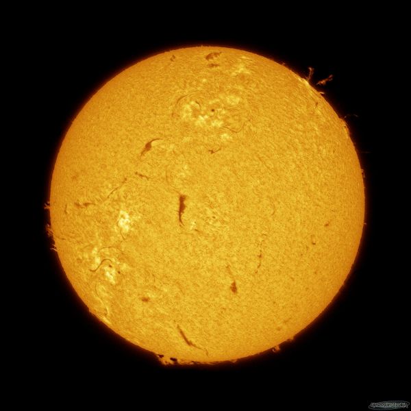 Chromosphere of the Sun - Astrophotography