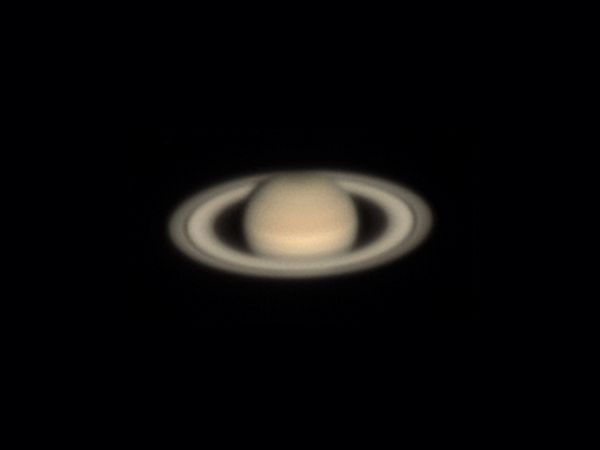 Saturn (16 july 2015, 20:56-21:18) - астрофотография