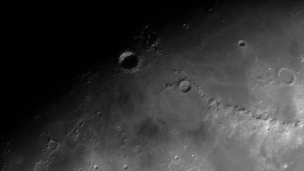 Crater Copernicus and its surroundings - Astrophotography