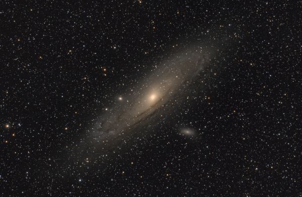 Andromeda Galaxy and its satellites - Astrophotography