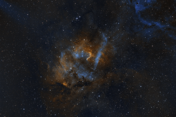 Sh2-132 HSO - астрофотография
