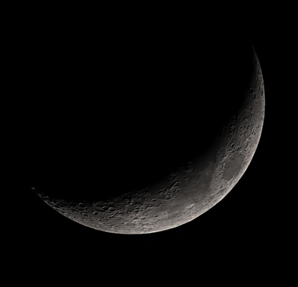 Waxing Moon on February 21, 2026 - Astrophotography