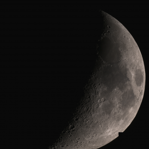 Moon (collage) - астрофотография