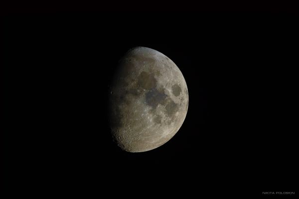 Луна 26 сентября - астрофотография