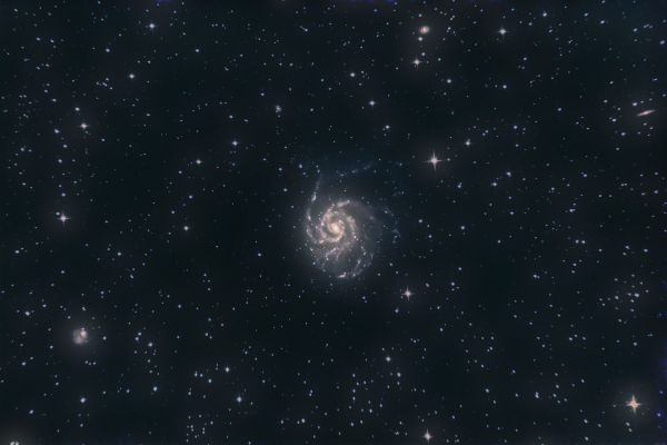 Galaxia del Molinete, M101 - астрофотография