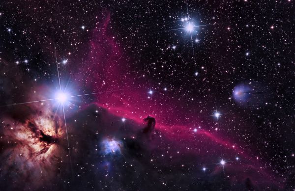 B33 Horsehead Nebula - астрофотография