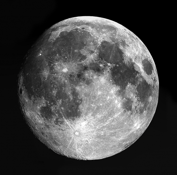 Луна 16.01.2022 - астрофотография