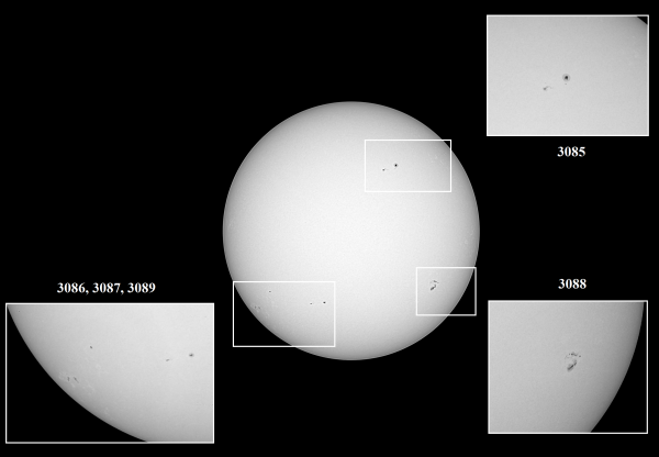 Солнечная активность 25.08.22, W=98 - астрофотография