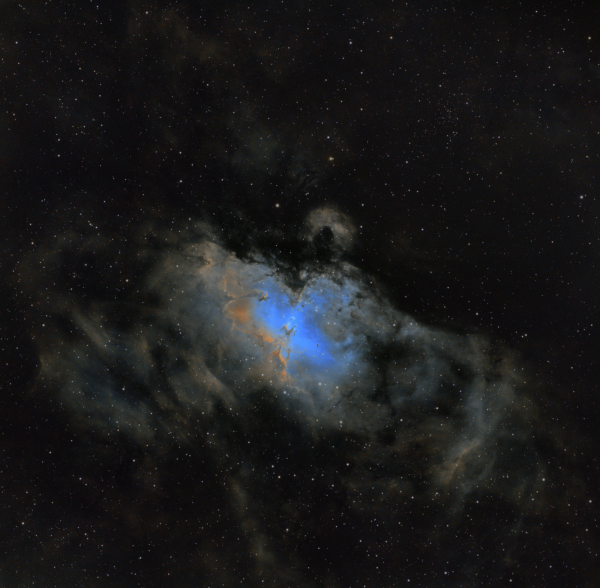 M16, Eagle Nebula - астрофотография