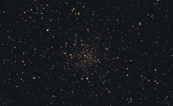 Messier 71 - a globular cluster in Sagitta - Astrophotography