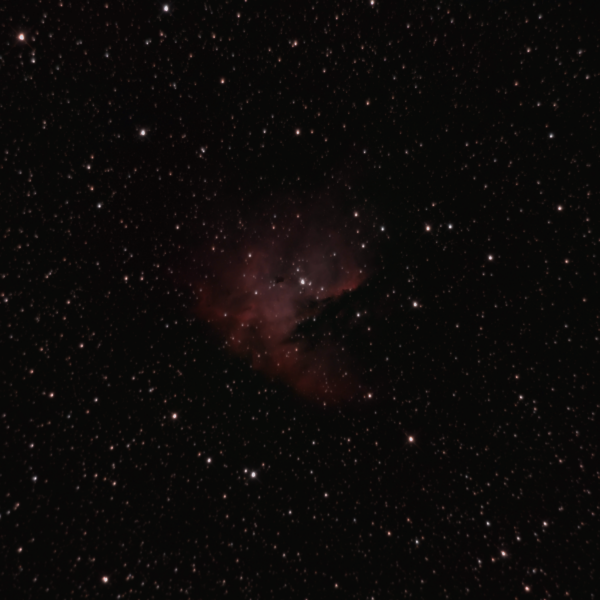 NGC 281 - Pacman Nebula - астрофотография