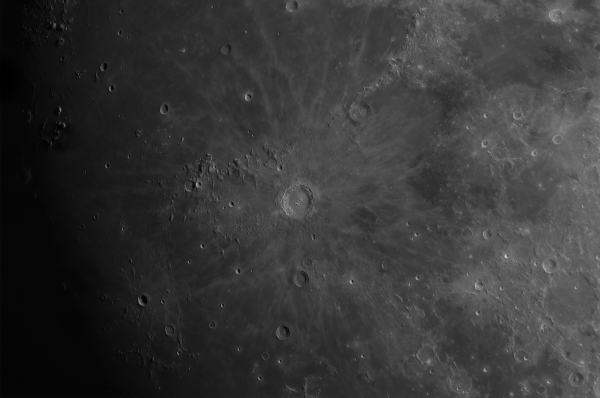 Кратер Коперник - астрофотография