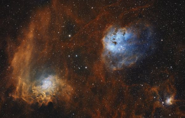 IC405, IC410 - Astrophotography