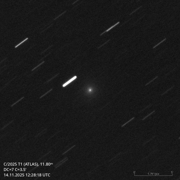 C/2025 T1 (ATLAS) - астрофотография