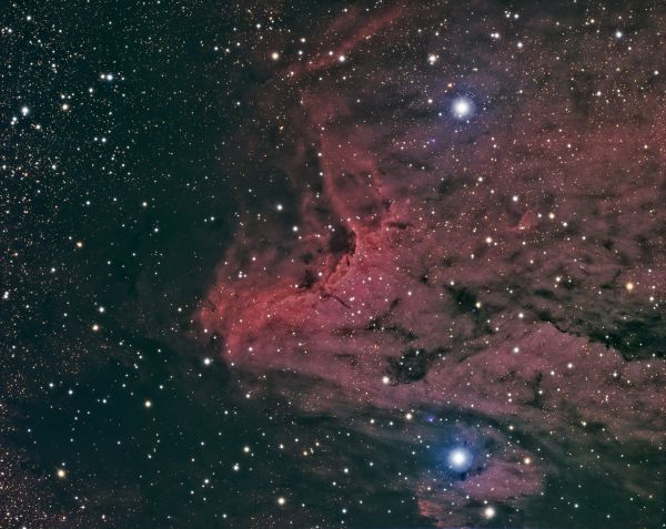 Pelican nebula - астрофотография