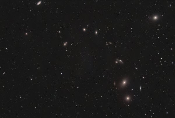 Цепочка Маркаряна, RASA 8", 3.5 hrs (no filter) - Astrophotography