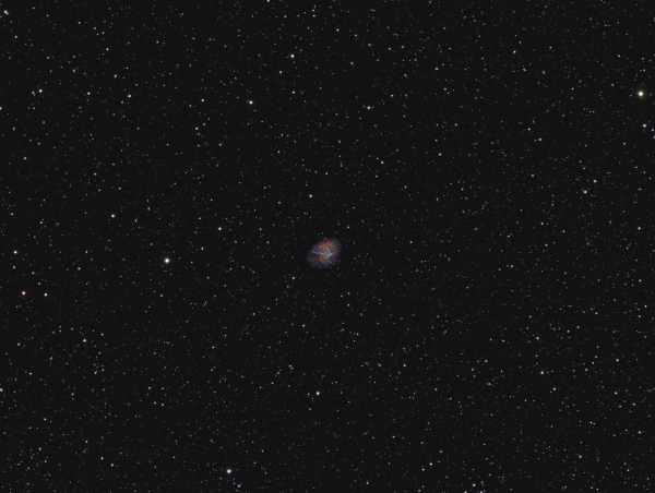 M 1 Crab planetary nebula HORGB - астрофотография