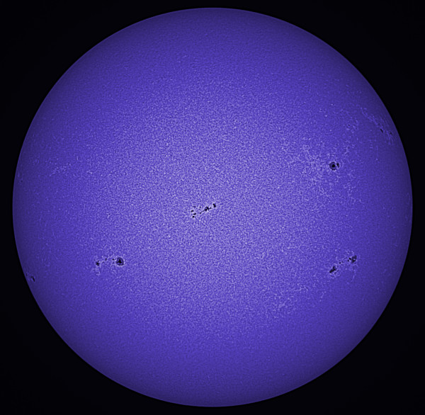 Chromosphere in CaK from 03.05.2026 - Astrophotography
