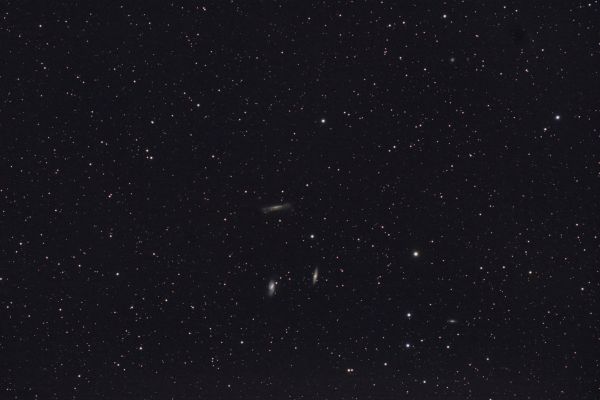 Galaxies Leo Triplet  - астрофотография