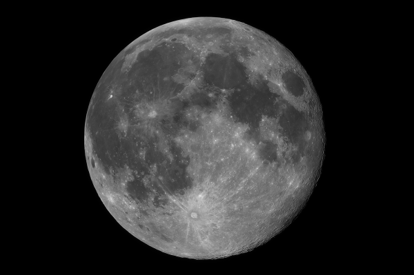 Луна 22.03.2019 - астрофотография