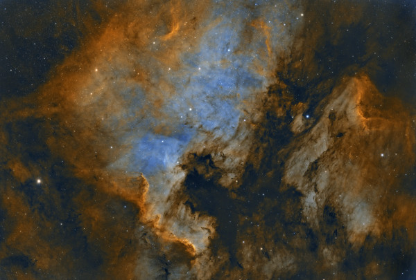 Ngc7000 and IC5070 Nebulas - Astrophotography