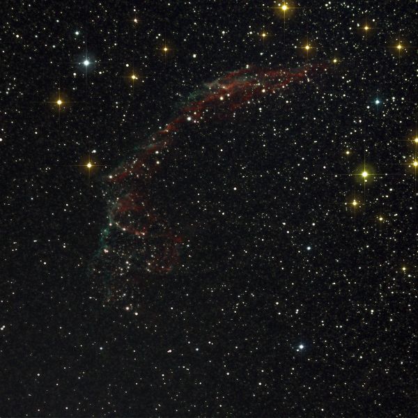 NGC 6992 (Восточная вуаль, Рыбачья сеть) - астрофотография