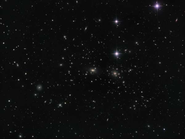  Coma Cluster (Abell 1656) LRGB - астрофотография