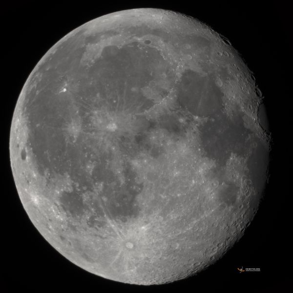 Луна 14 ноября 2019 г. - астрофотография