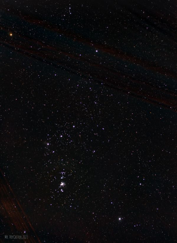 Orion consellation - астрофотография