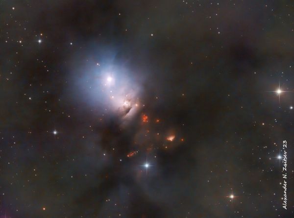 NGC 1333 - астрофотография