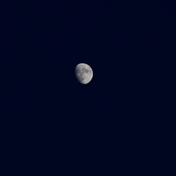 Луна 8 декабря 2019 года.  - астрофотография