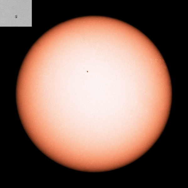 Солнце 200809 10:28 - астрофотография