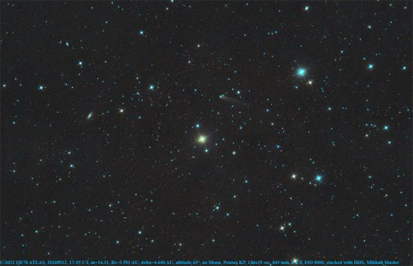 C/2022 QE78 ATLAS - Astrophotography