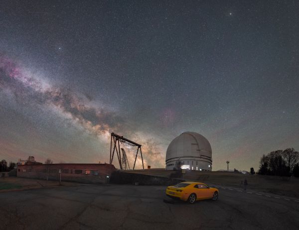 Milky Way, BTA, AstroCamaro - астрофотография