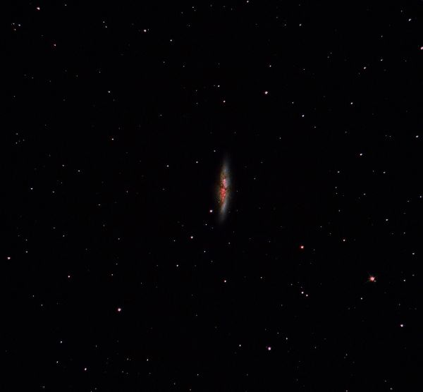 M82 - Галактика Сигара - астрофотография