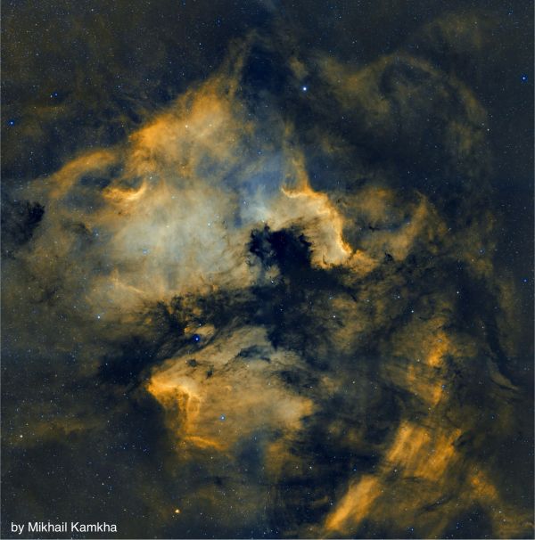 NGC 7000 and IC5070 Mosaic - Astrophotography