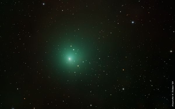 Комета C-2023 E1 (ATLAS) в LRGB - астрофотография