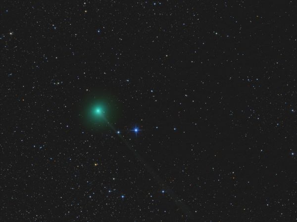 Comet C/2014 E2 (Jaques) - 23.08.2014 - астрофотография