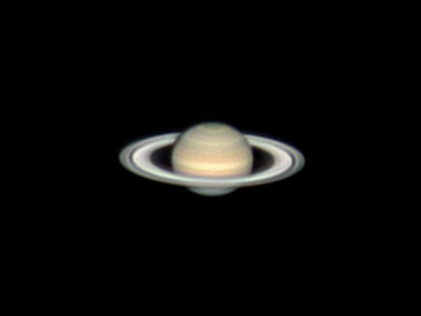 Saturn with 150 mm Newton, 21 may 2013. 23:29 - астрофотография