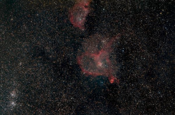 IC 1805 Heart nebula - астрофотография