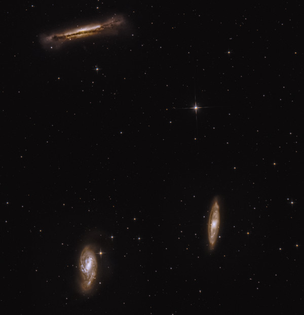 Leo Triplet - Astrophotography