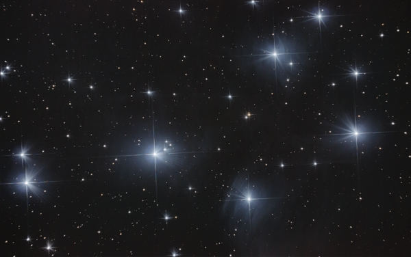 Звездное скопление Плеяды. М45. 07.09.2021г. - астрофотография