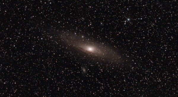 М31 или Галактика Туманность Андромеды - астрофотография
