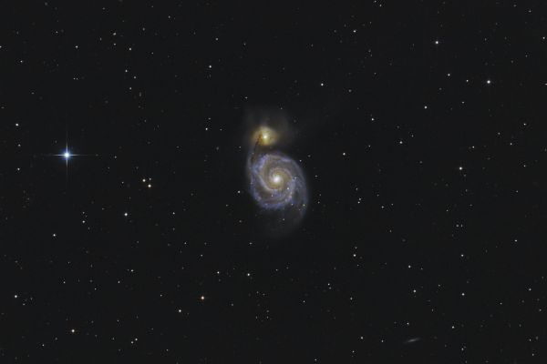 M51 "Водоворот" - астрофотография