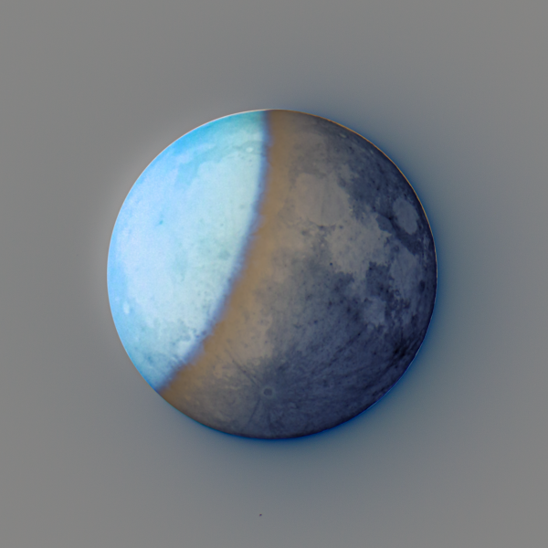 inversion of bloody moon - Astrophotography