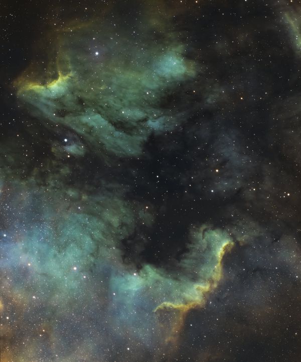 NGC7000 + Ic5070, the Swan Nebula - Astrophotography