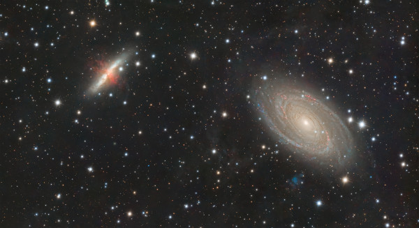 M81 & M82. Bode's Galaxy & Cigar Galaxy - Astrophotography