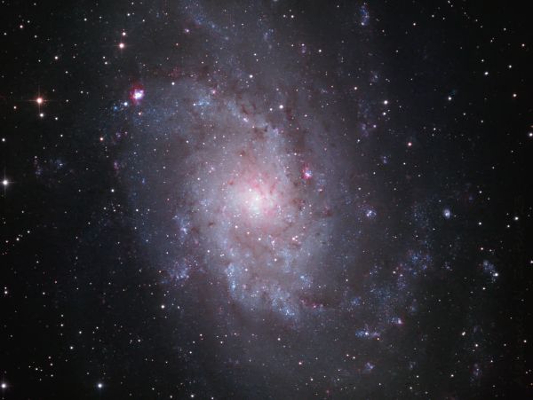 Галактика  М33 в HaRGB - астрофотография